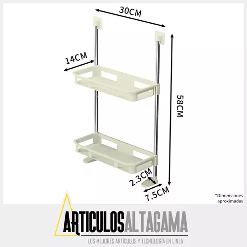 Miniatura 2 de Organizador Estante Para Baño Repisa Ino